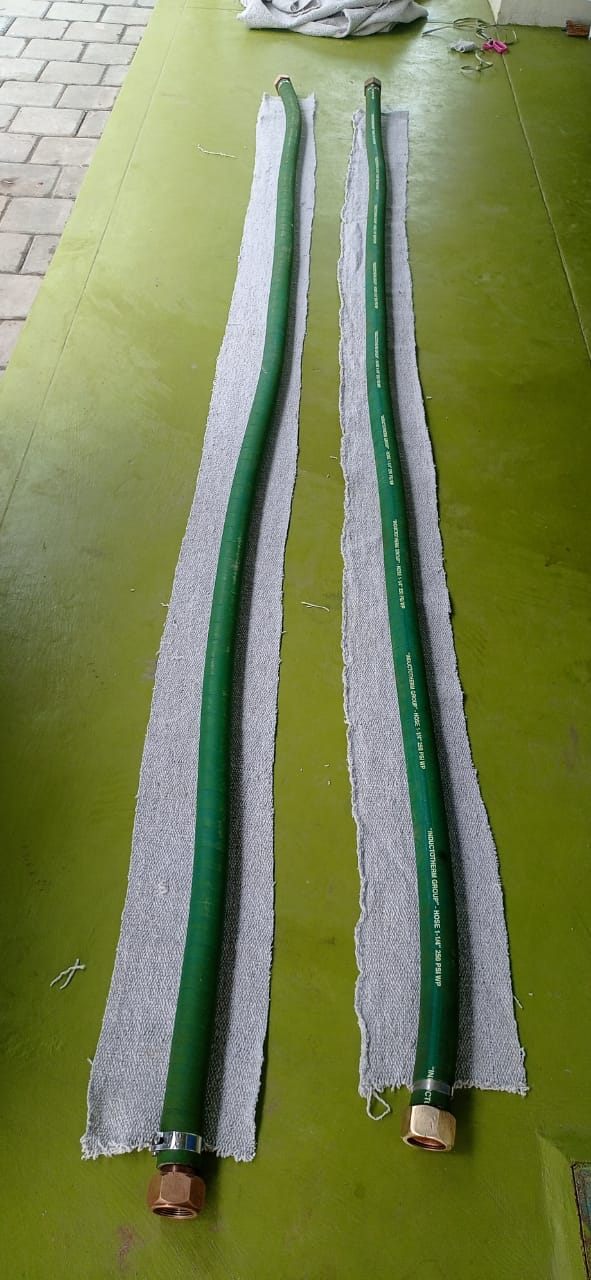 High-current cooling hoses